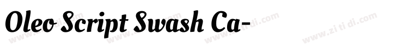 Oleo Script Swash Ca字体转换